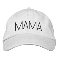 Niedlicher Minimalistischer Mama-StickHat