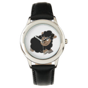 Niedlicher Mischvivous Cartoon Sheep Watch Armbanduhr