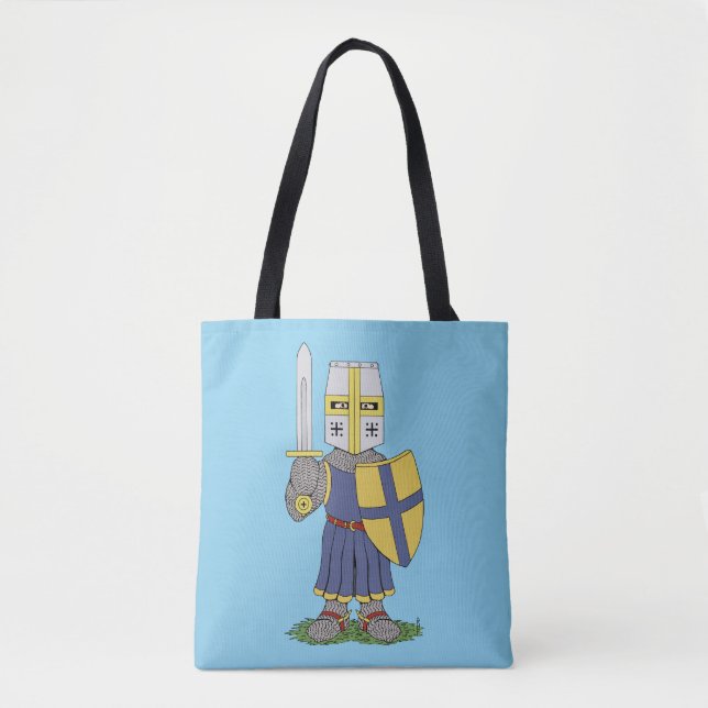 Niedlicher mittelalterlicher Ritter (Vorderseite)