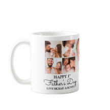 Niedlicher, moderner Fotocollage Happy First Vathe