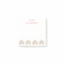 Niedlicher moderner Pastel Boho Rainbow-Lehrer