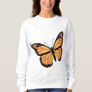 Niedlicher Monarch Butterfly Art Mendrisiotto Sweatshirt