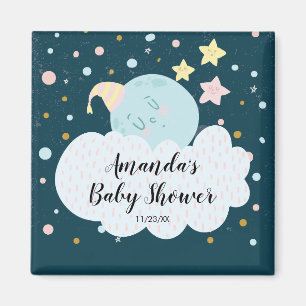 NIEDLICHER Mond-Baby-Duschen-Bevorzugungs-Magnet Magnet