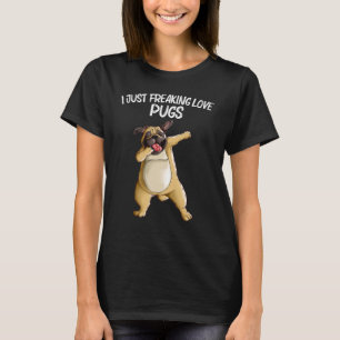 Niedlicher Mops für Männer Mops Dosierung Dosierun T-Shirt