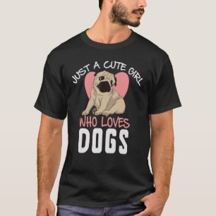 Niedlicher Mops Hundebesitzer Frauen nur ein Niedl T-Shirt