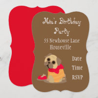Niedlicher Mops Hundeliebhaber Party