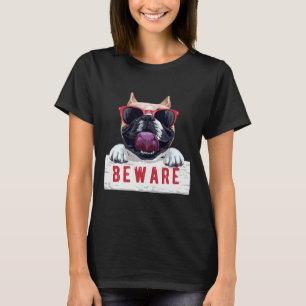 Niedlicher Mops Liebhaber Cooler Mops Funny Mops S T-Shirt