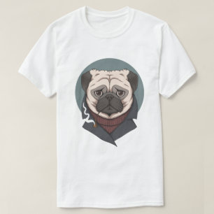Niedlicher Mops T-Shirt