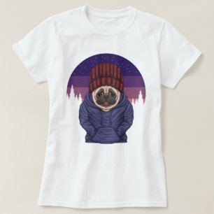 Niedlicher Mops T-Shirt