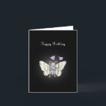 Niedlicher Moth Goth Forest Hexe Creepy Niedliche  Karte<br><div class="desc">Von albernen Witzen bis zu seriösen romantischen Aussagen, MiKa Art Zazzle Shop hat für jeden etwas. Canadiana, japanische Geschenke, Schmuck, Hüllen für elektronische Geräte, lustige Knöpfe, Tasse Tassen, Ornamente, Karten und Plakate... . Bitte nehmen Sie sich etwas Zeit und schauen Sie sich um. Vielleicht finden Sie sogar etwas, von dem...</div>