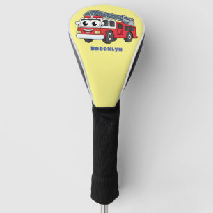 Niedlicher Motor Cartoon Golf Headcover