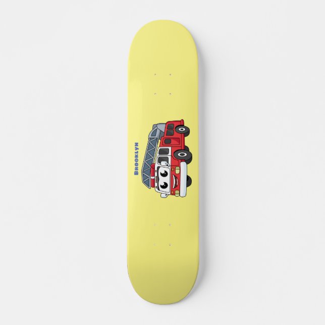 Niedlicher Motor Cartoon Skateboard (Vorne)