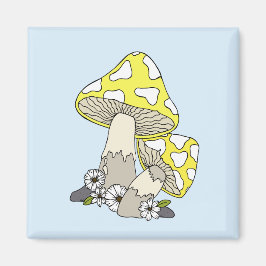 Niedlicher Mushroom-Kühlschrankmagnet Magnet