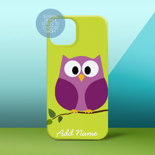 Niedlicher Name des Cartoon Owl Case-Mate iPhone Hülle