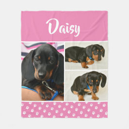 Niedlicher Name des Fotomaterials Fleecedecke