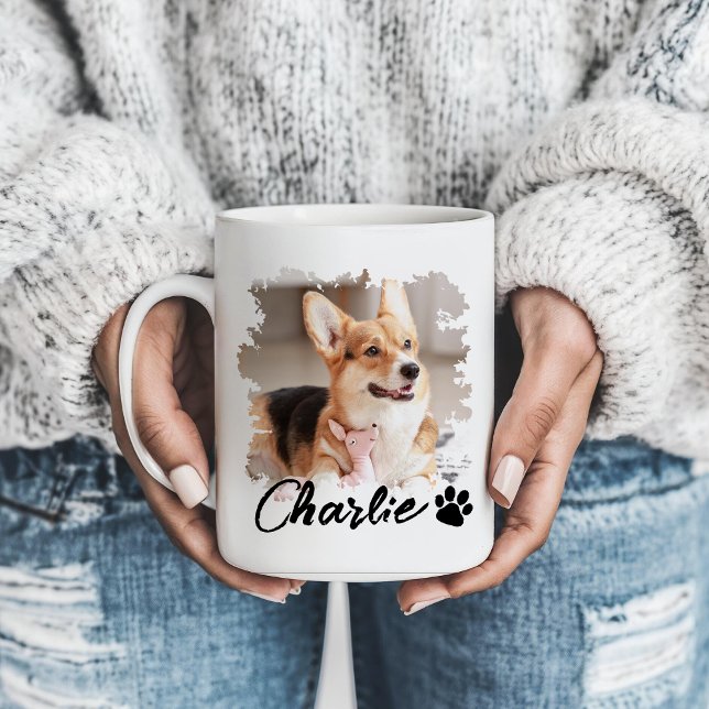 Niedlicher Name des Fotos für Begleiter und Paarun Kaffeetasse (Von Creator hochgeladen)