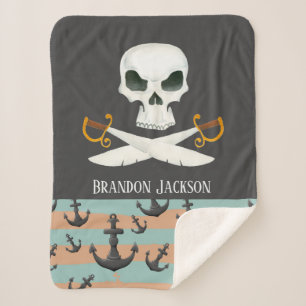 niedlicher Name des Piraten Sherpadecke