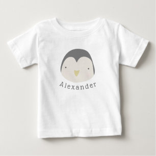 Niedlicher Name Pinguin Baby T - Shirt