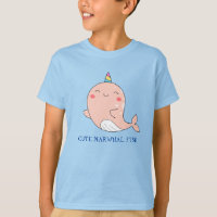 Niedlicher Narwhal Fisch Einhorn Regenbogensee Geb