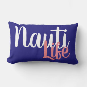 niedlicher NAUTI LIFE-Typ   Lendenkissen
