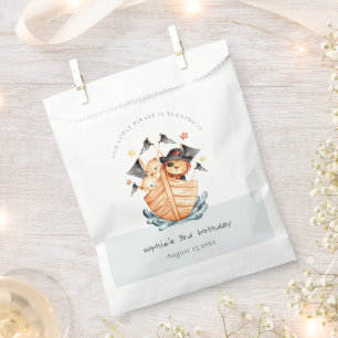 Niedlicher Nautical Pirate Ship Lion Cub Kindergeb Geschenktütchen