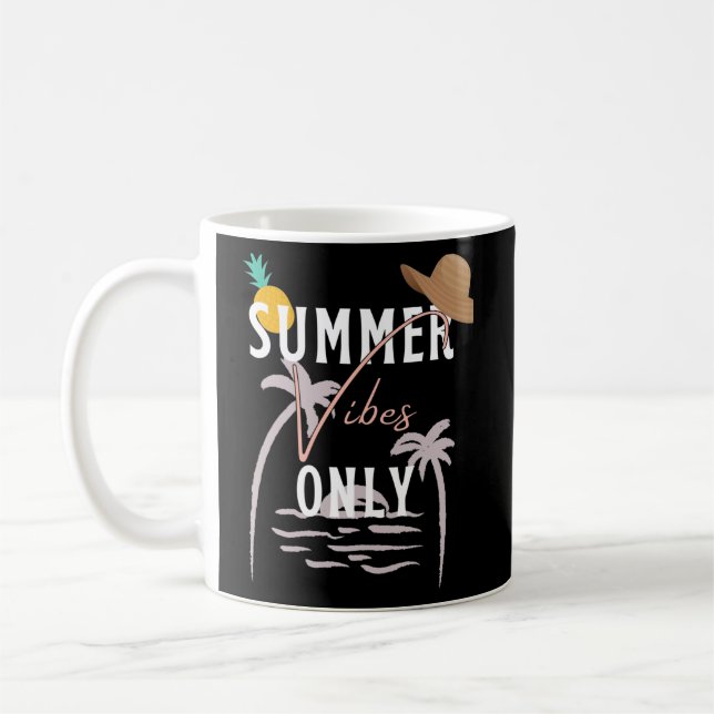 Niedlicher Nur Strand Kaffeetasse (Links)
