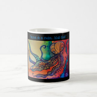 Niedlicher Oktopus aus der Serie "Imma do a swimmi Kaffeetasse
