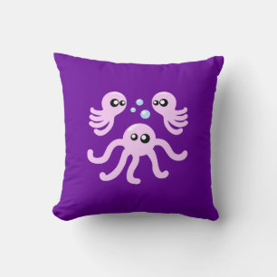 Niedlicher Oktopus Kissen