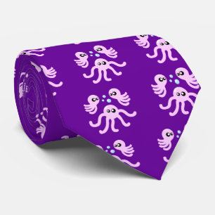 Niedlicher Oktopus Krawatte