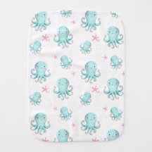Niedlicher Oktopus mit Sternen, Unterwasserdesign