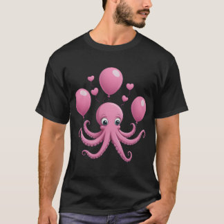 Niedlicher Oktopus T-Shirt