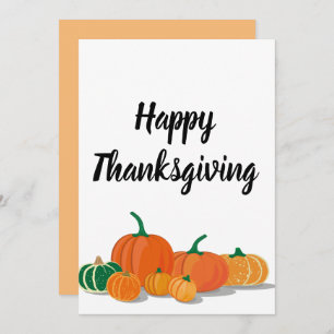 Niedlicher Orange Pumpkin Gewürz Einladung