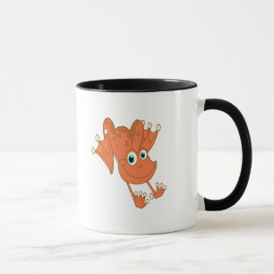 niedlicher Orangenfrosch Tasse