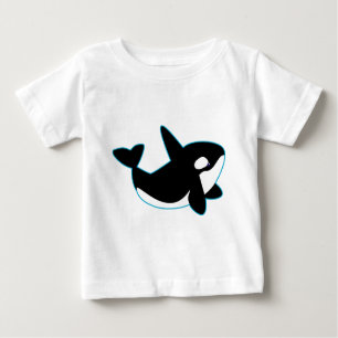 Niedlicher Orca (Mörder-Wal) Baby T-shirt