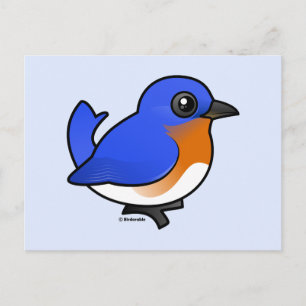 Niedlicher Osterbluebird Postkarte