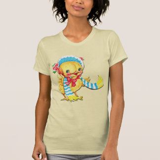 Niedlicher Osterchic auf Tan T Shirt