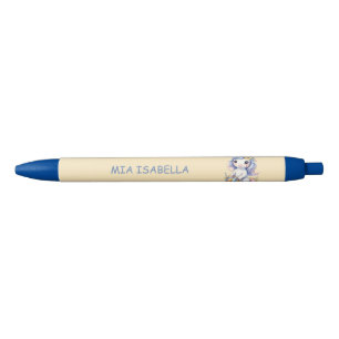 Niedlicher Osterfrühling Einhorn Blue Ink Pen Kugelschreiber