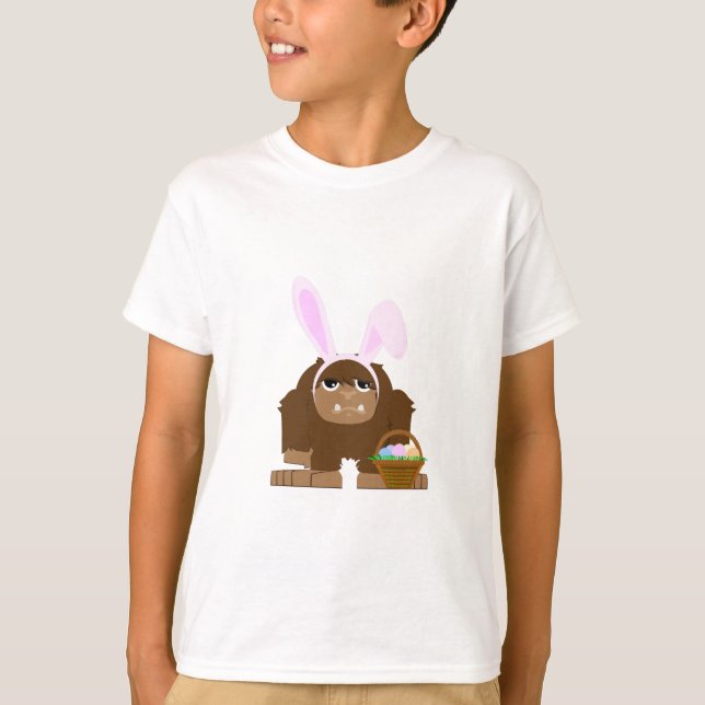 Niedlicher Osterfuß T-Shirt (Vorderseite)