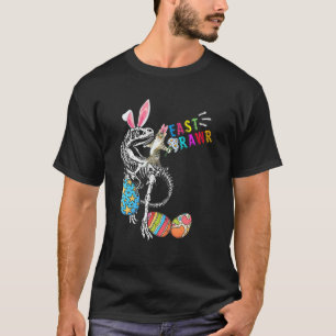 Niedlicher Osterhase Bunny Cat Riding Bunny Fest R T-Shirt