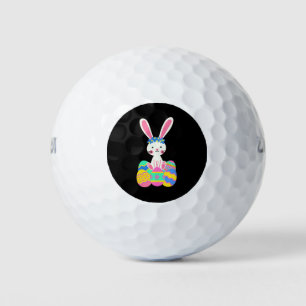 Niedlicher Osterhase Golfball