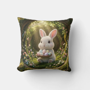 Niedlicher Osterhase Kissen