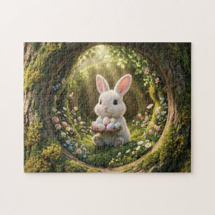 Niedlicher Osterhase Puzzle