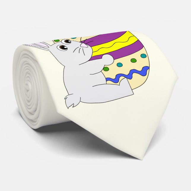 Niedlicher Osterhengst Krawatte (Gerollt)