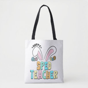 Niedlicher Osterhoppy Sped Teacher Bunny Ears