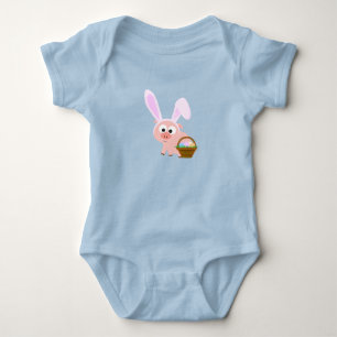 Niedlicher Osterpfeifen Baby Strampler