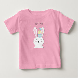 Niedlicher Ostersonnenuntergrund Baby T-shirt