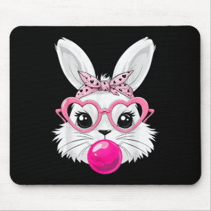 Niedlicher Ostertag Sonnenanschlag mit Bandana Her Mousepad