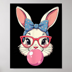 Niedlicher Ostertag Sonnenanschlag mit Bandana Her Poster
