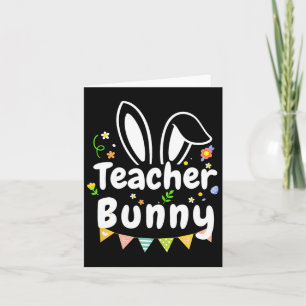 Niedlicher Ostertag Zitat Lehrer Bunny Cool Ostern Karte