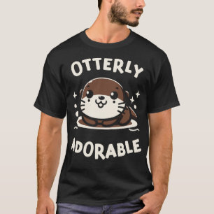 Niedlicher Otter Pub T-Shirt